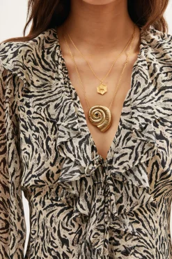 RIXO Ami Silk Blouse^ Tops|Co-Ords