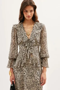 RIXO Ami Silk Blouse^ Tops|Co-Ords