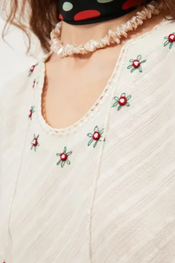 RIXO Annalisa Cotton Top^ Tops