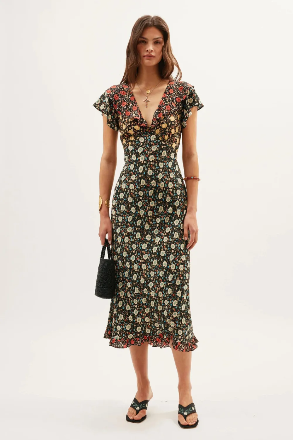 RIXO Bethea Midi Dress^ Occasion Dresses|Mother Of The Bride