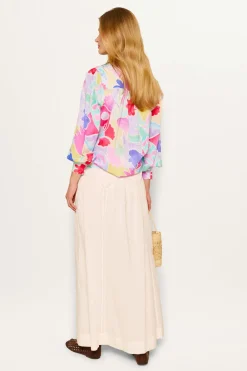 RIXO Blake Cotton Shirt^ Tops