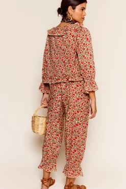 RIXO Bobbie Cotton Co-ord^ Co-Ords|Loungewear