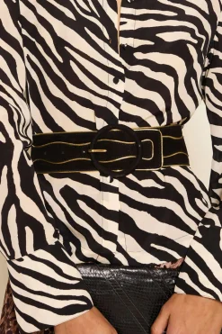 RIXO Catalina Suede Belt^ Occasion Dresses|Belts