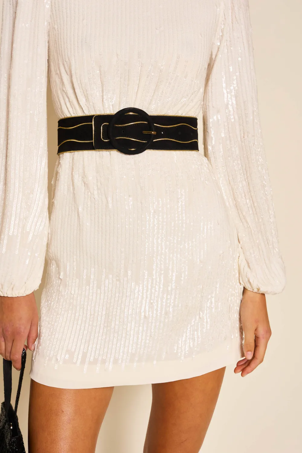 RIXO Catalina Suede Belt^ Occasion Dresses|Belts