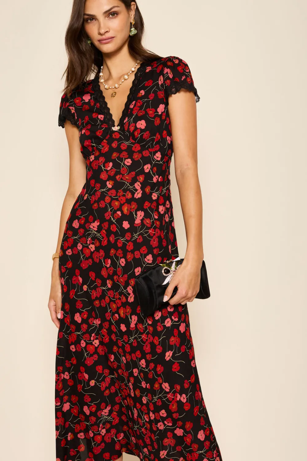 RIXO Clarice Midi Dress^ Dresses