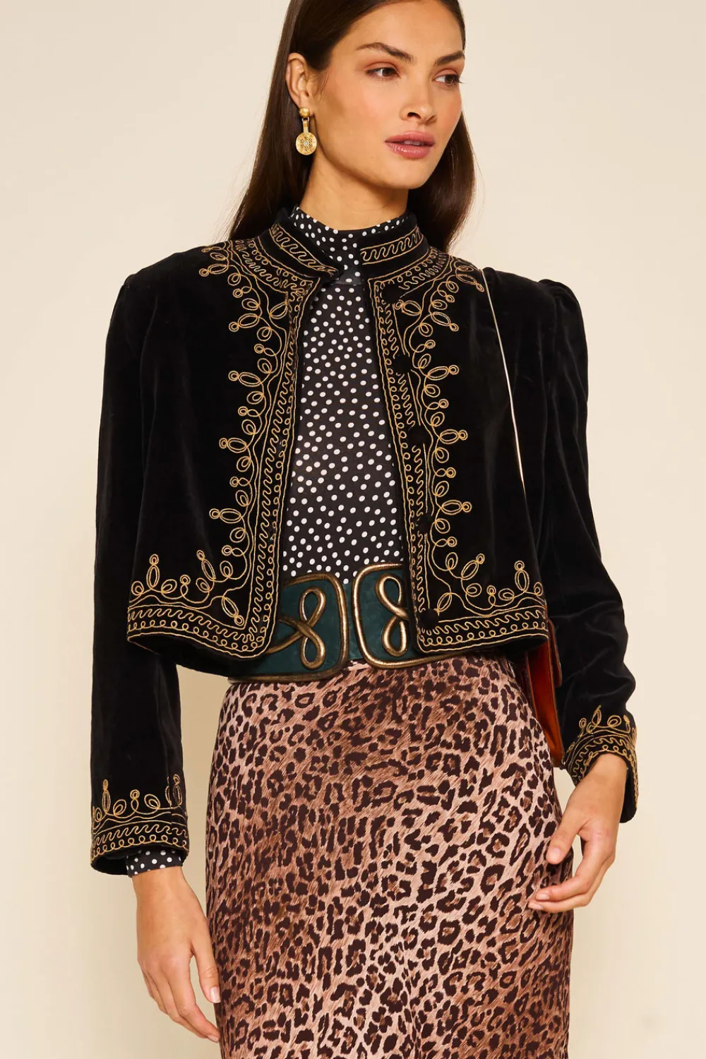 RIXO Denver Velvet Jacket^ Coats And Jackets|Occasion Dresses