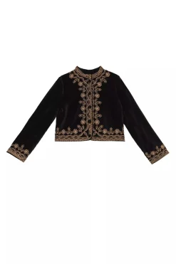 RIXO Denver Velvet Jacket^ Coats And Jackets|Occasion Dresses