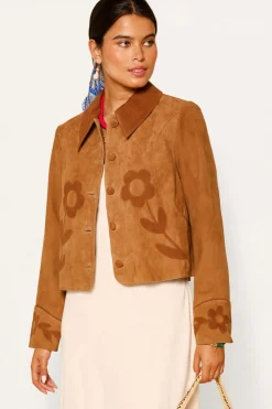 RIXO Dionne Suede Jacket^ Coats And Jackets