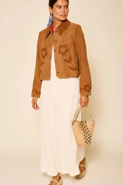 RIXO Dionne Suede Jacket^ Coats And Jackets