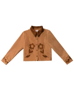 RIXO Dionne Suede Jacket^ Coats And Jackets