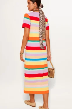 RIXO Duster Knitted Midi Dress^ Dresses