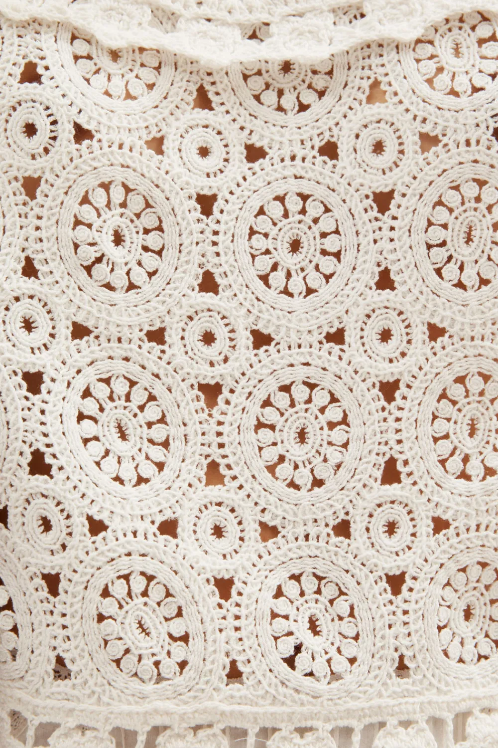 RIXO Eimear Cotton Crochet Top^ Tops|Knitwear