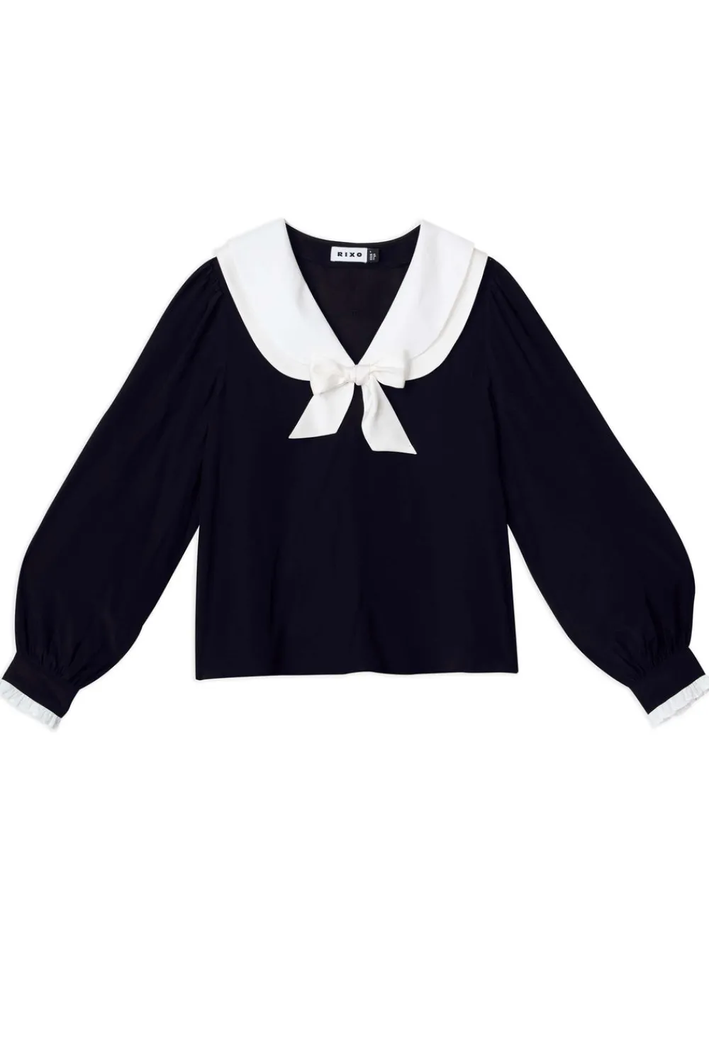 RIXO Eimer Silk Top^ Tops