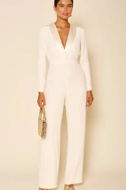 RIXO Emilia Silk Jumpsuit^ Bridal Registry