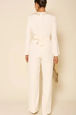 RIXO Emilia Silk Jumpsuit^ Bridal Registry