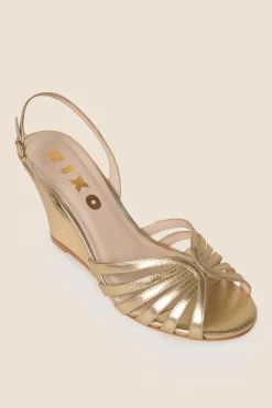 RIXO Enza Leather Wedges^ Shoes And Boots|Shoes And Boots