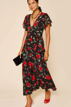 RIXO Evie Midi Dress^ Dresses