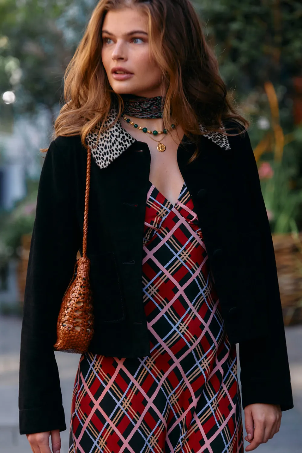 RIXO Fiora Suede Jacket^ Coats And Jackets