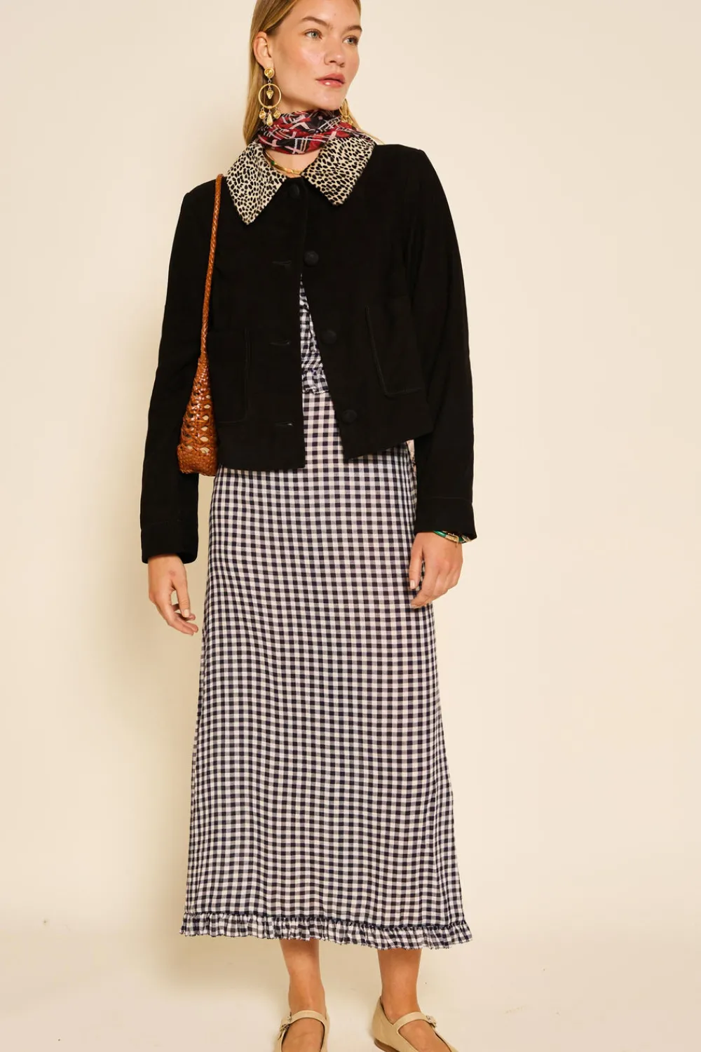 RIXO Fiora Suede Jacket^ Coats And Jackets