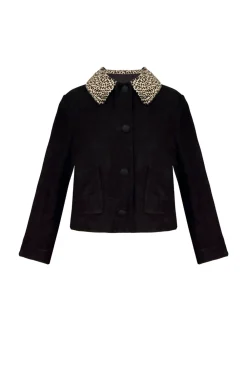 RIXO Fiora Suede Jacket^ Coats And Jackets