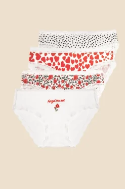 RIXO Four-Pack Classic Knickers^ Lingerie
