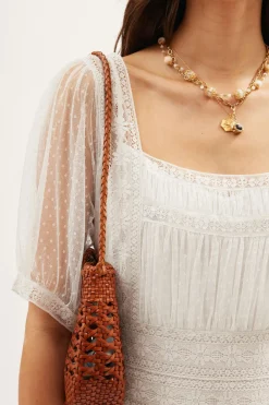 RIXO Hadley Midi Dress^ White Dresses|The White Edit