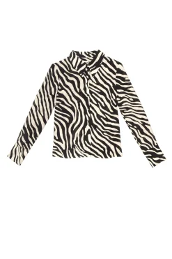 RIXO Havan Silk Shirt^ Tops