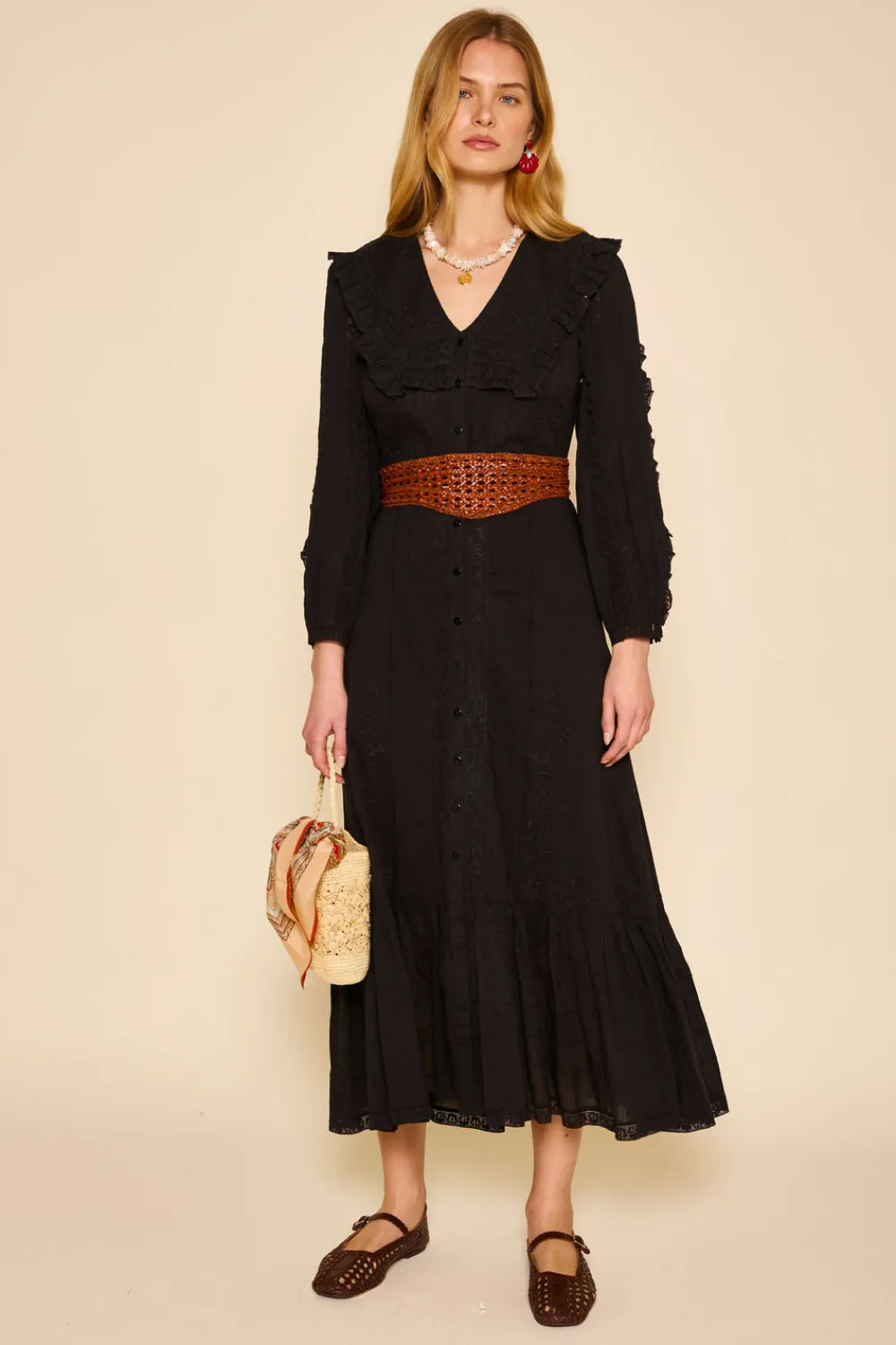 RIXO Hilary Cotton Dress^ Dresses