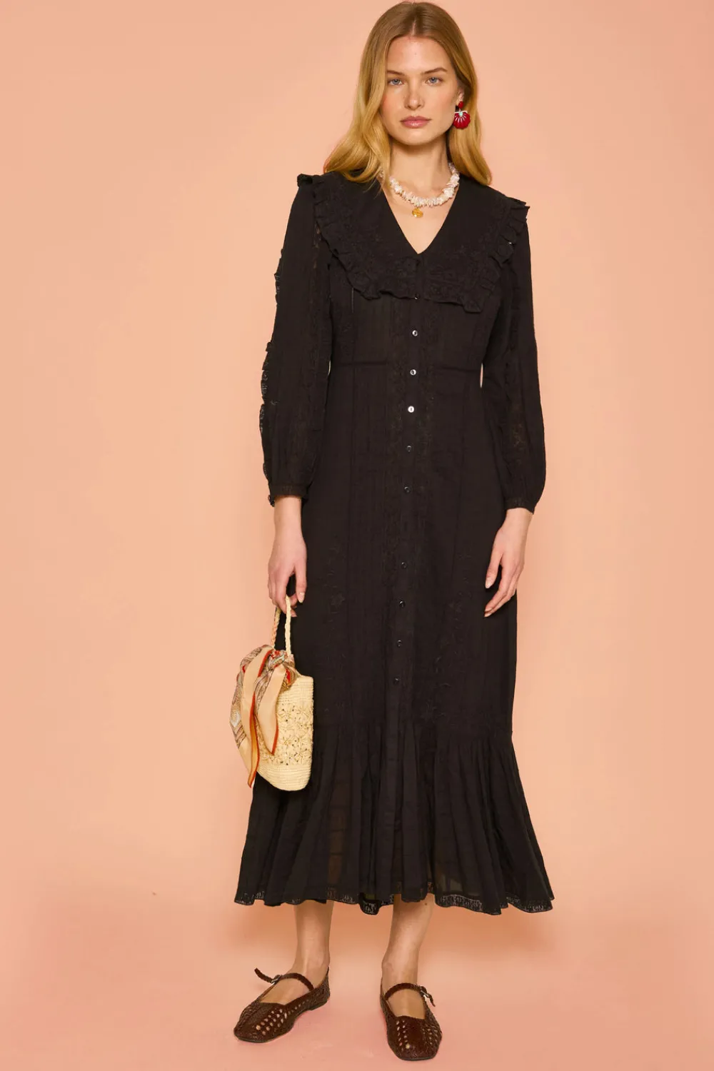 RIXO Hilary Cotton Dress^ Dresses