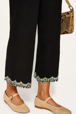 RIXO Iveta Linen-Blend Trousers^ Co-Ords