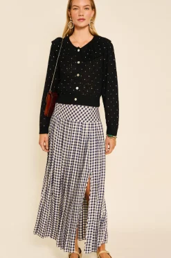 RIXO Jelena Embellished Knitted Cardigan^ Tops|Knitwear