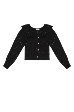 RIXO Jelena Embellished Knitted Cardigan^ Tops|Knitwear