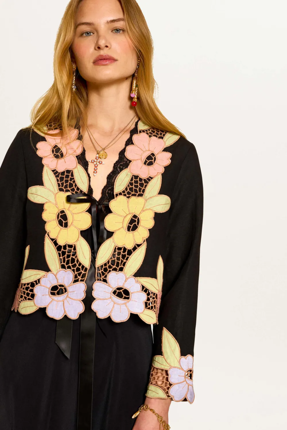 RIXO Jeremiah Linen-Blend Jacket^ Coats And Jackets|Co-Ords