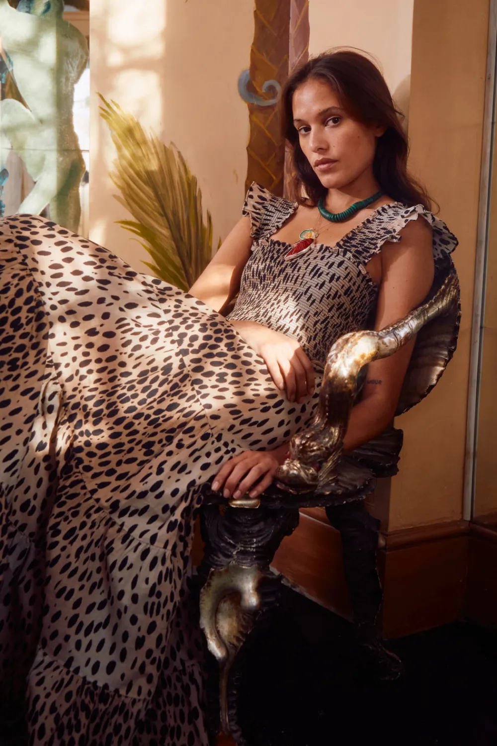 RIXO Kendall Cotton Midi Dress^ Wedding Guest Dresses|Wedding Guest