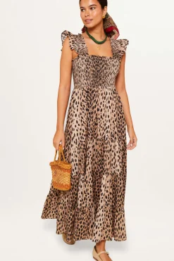 RIXO Kendall Cotton Midi Dress^ Wedding Guest Dresses|Wedding Guest