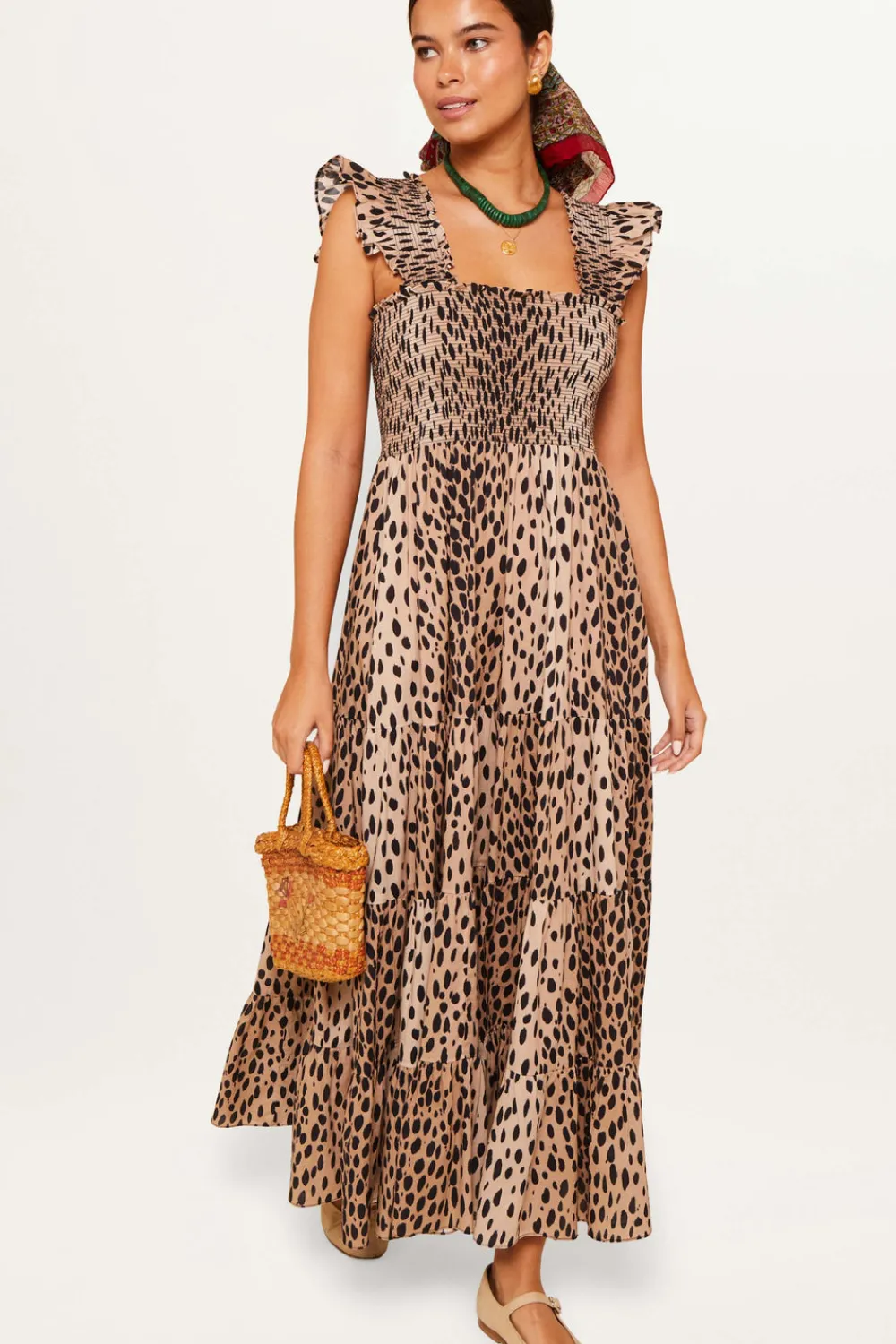 RIXO Kendall Cotton Midi Dress^ Wedding Guest Dresses|Wedding Guest