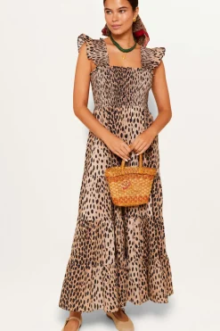 RIXO Kendall Cotton Midi Dress^ Wedding Guest Dresses|Wedding Guest