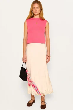 RIXO Kimiko Knitted Top^ Tops