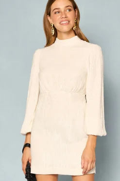 RIXO Lara Sequinned Mini Dress^ Occasion Dresses|White Dresses