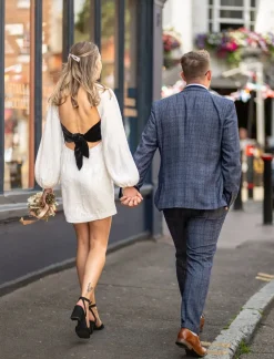 RIXO Lara Sequinned Mini Dress^ Occasion Dresses|White Dresses