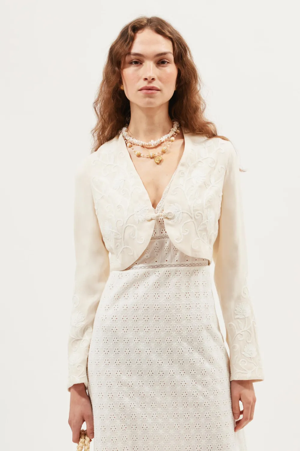 RIXO Learke Embroidered Jacket^ Coats And Jackets