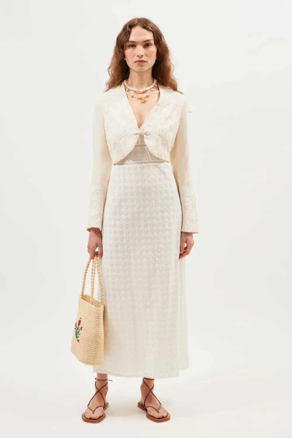 RIXO Learke Embroidered Jacket^ Coats And Jackets