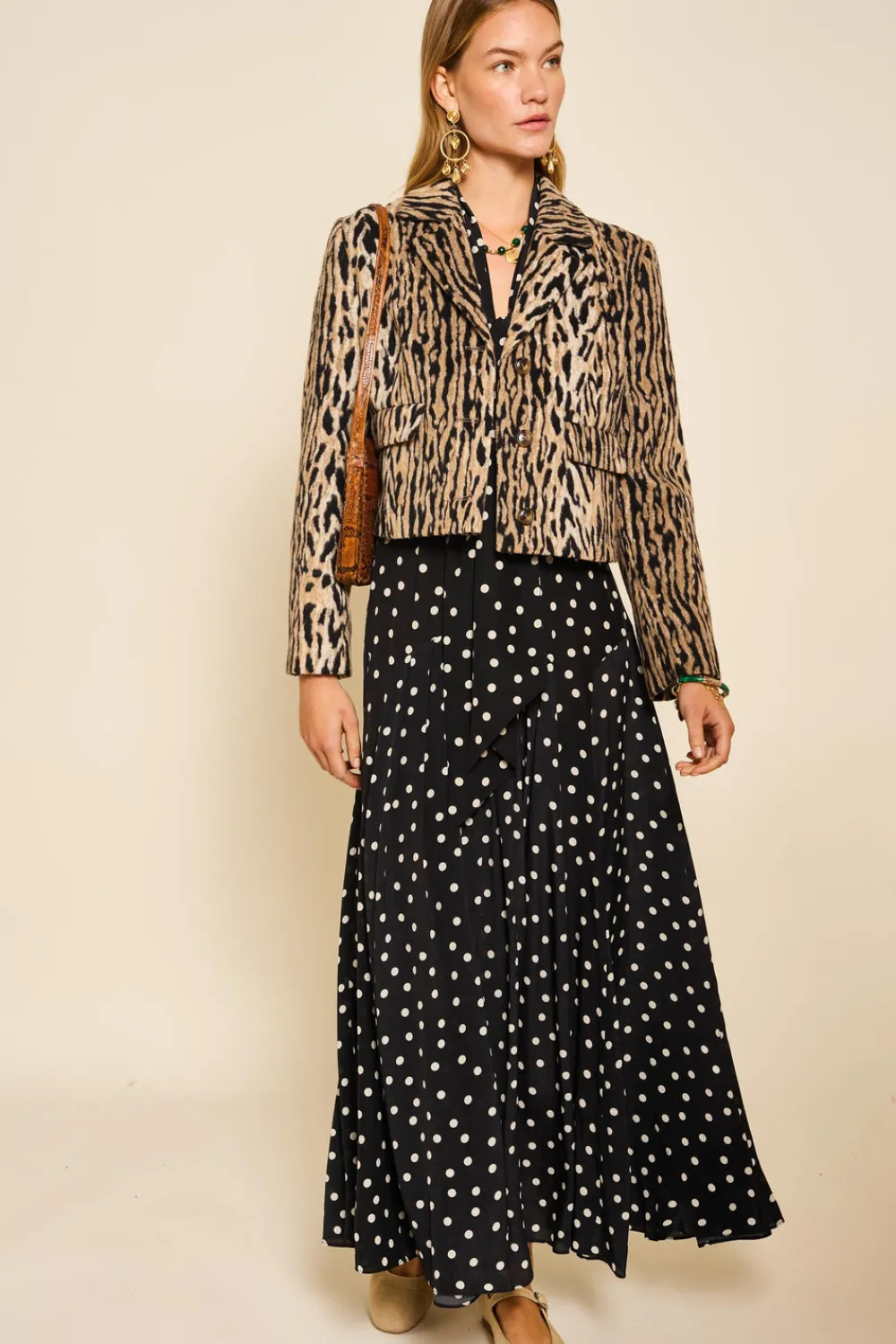 RIXO Leila Leopard Jacket^ Coats And Jackets|Co-Ords