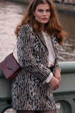 RIXO Leila Leopard Jacket^ Coats And Jackets|Co-Ords