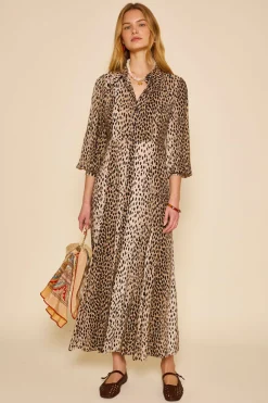 RIXO Maddison Shirt Dress^ Dresses