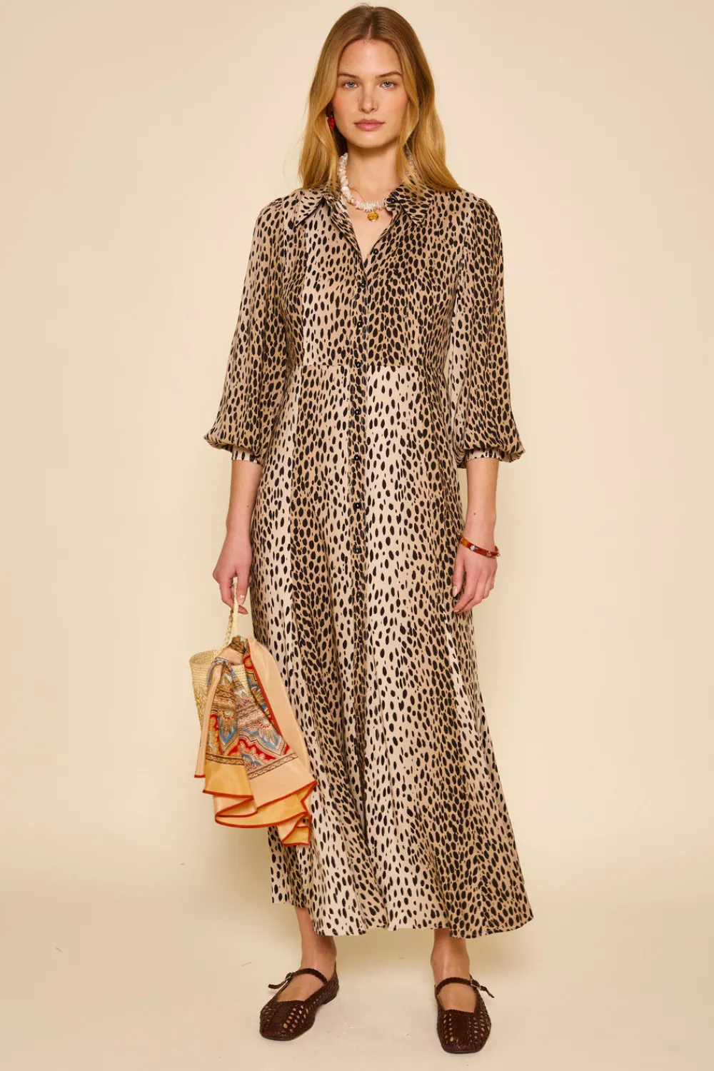 RIXO Maddison Shirt Dress^ Dresses