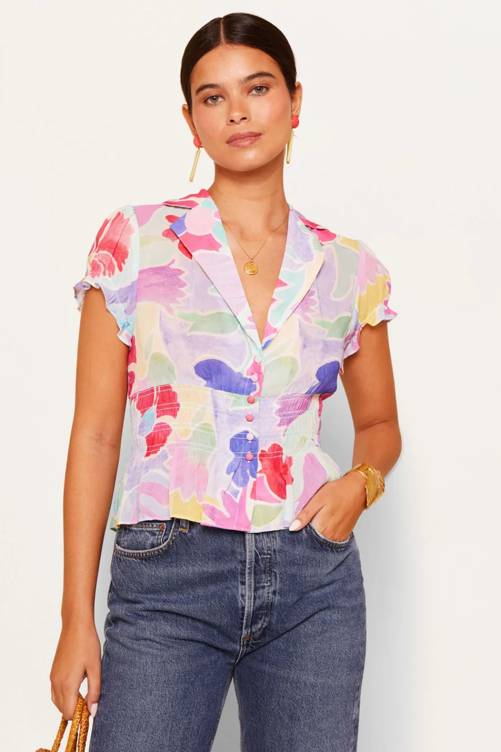 RIXO Maelle Top^ Tops