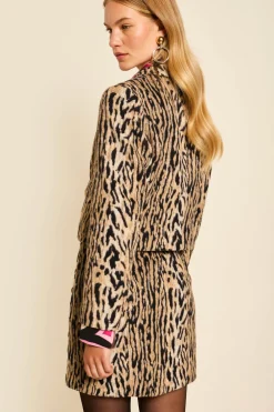 RIXO Mariah Leopard Mini Skirt^ Skirts|Co-Ords