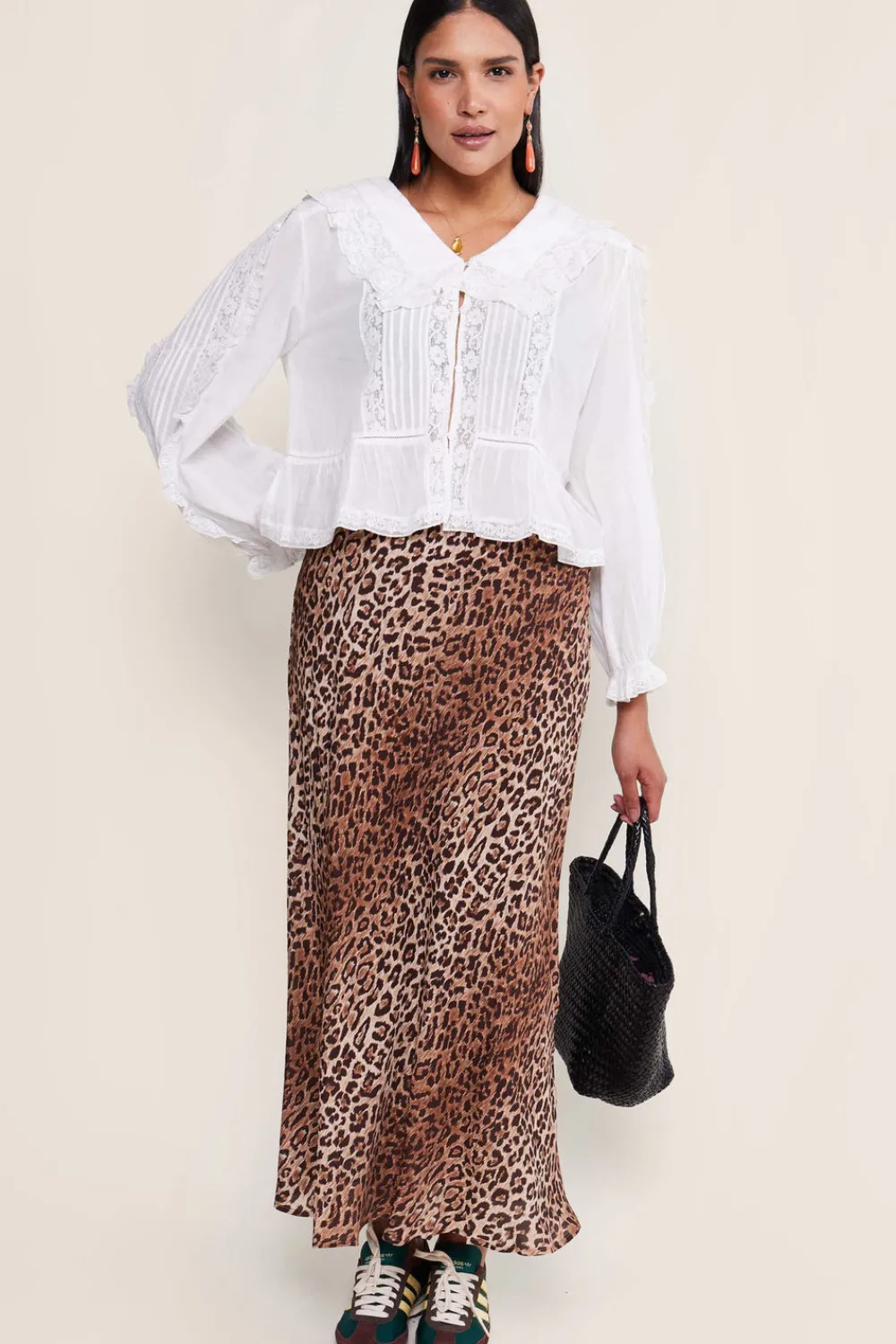 RIXO Maribelle Cotton Blouse^ Tops