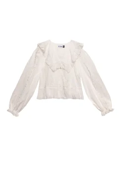 RIXO Maribelle Cotton Blouse^ Tops